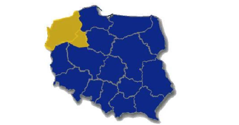 Mapa Polski